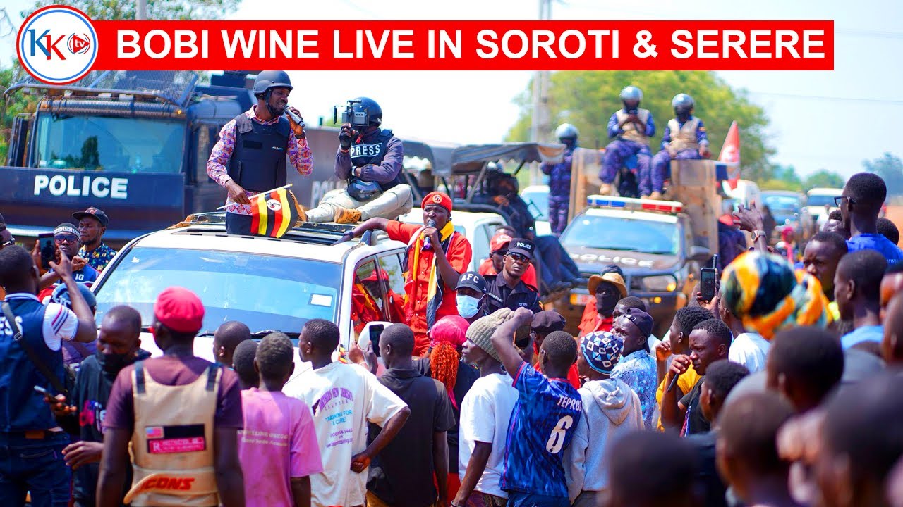 LIVE COVERAGE: Bobi Wine in Soroti and Serere Campaign Trail