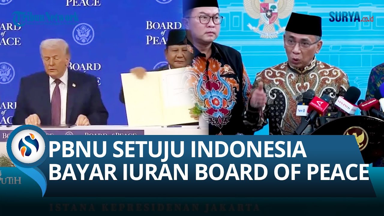 PBNU Jelaskan Iuran Board of Peace hingga 1 Miliar Dolar AS: Dana untuk Bangun Gaza & Palestina!
