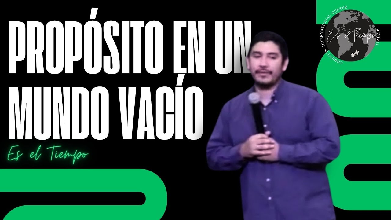 Proposito en un mundo vacio | Carlos Ivan Espinosa