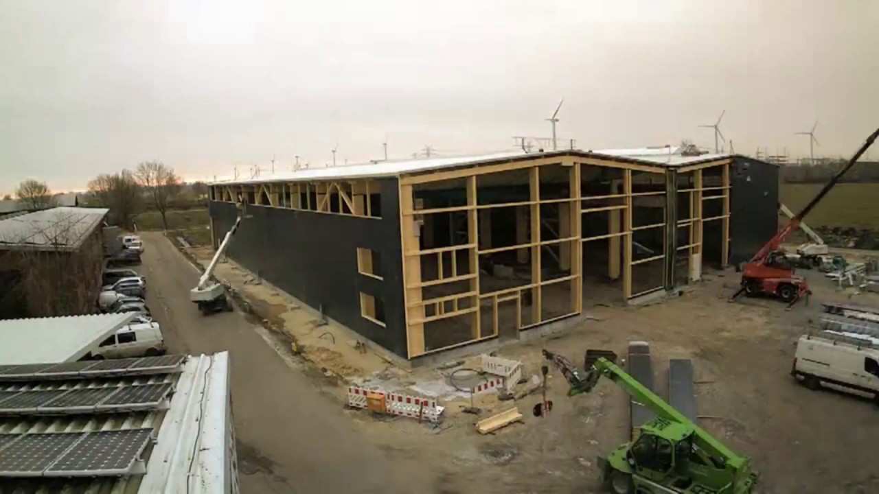 Gebr. Schütt KG - Neubau einer Produktionshalle für Holzrahmenbau auf unserem Betriebsgelände