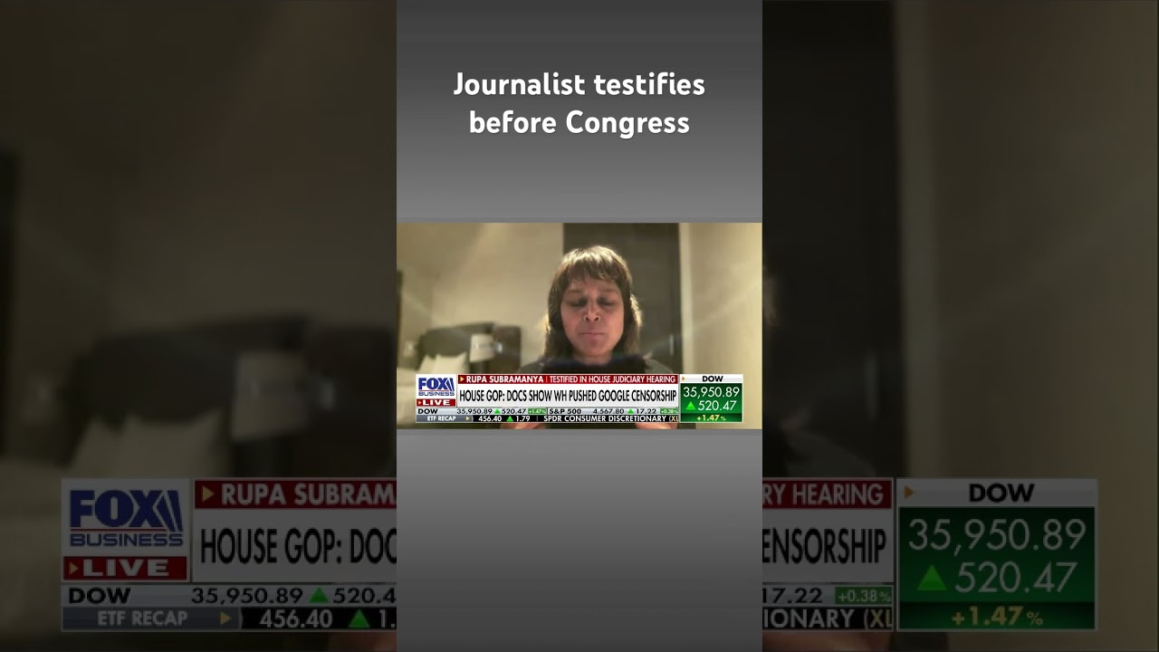 Journalist sends stark warning on government's role in social media censorship #shorts