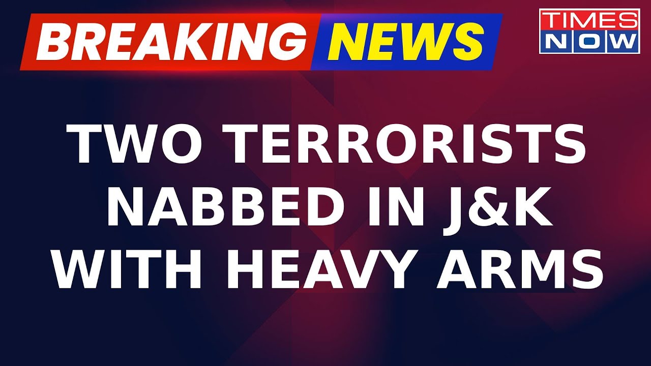 J&K Terror Breaking: 2 Terrorists Nabbed In Jammu & Kashmir, Huge Cache Of Arms Seized By Forces