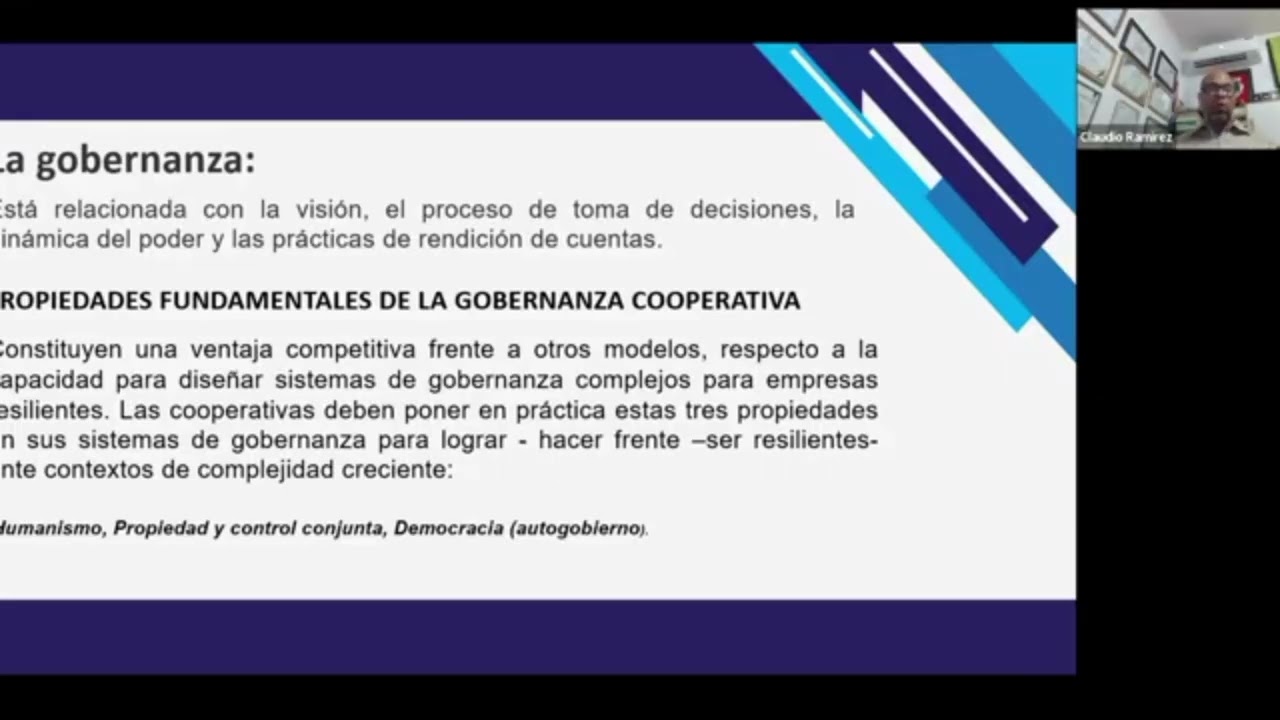 Conferencia Sobre Gobernabilidad e Innovación Cooperativa