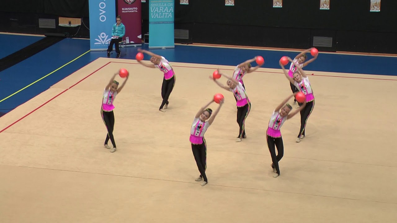 Keravan Naisvoimistelijat Team Mare, Espoo cup 2017