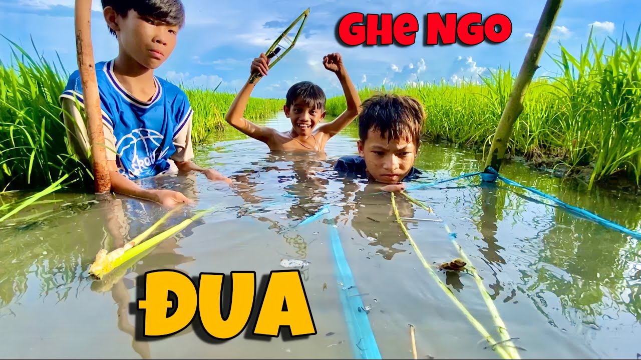 Anh Ba Báo TV | Cosplay Đua Ghe Ngo 