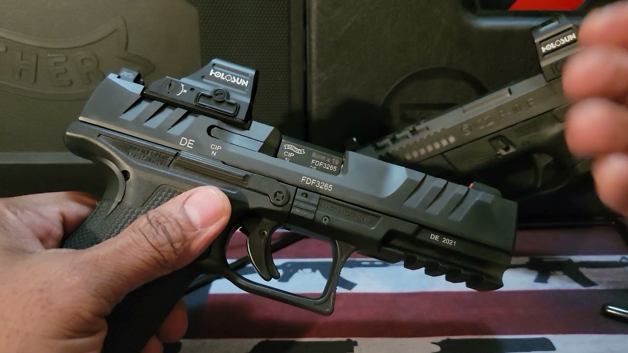 Comparison Walther PDP vs CZ P-10F