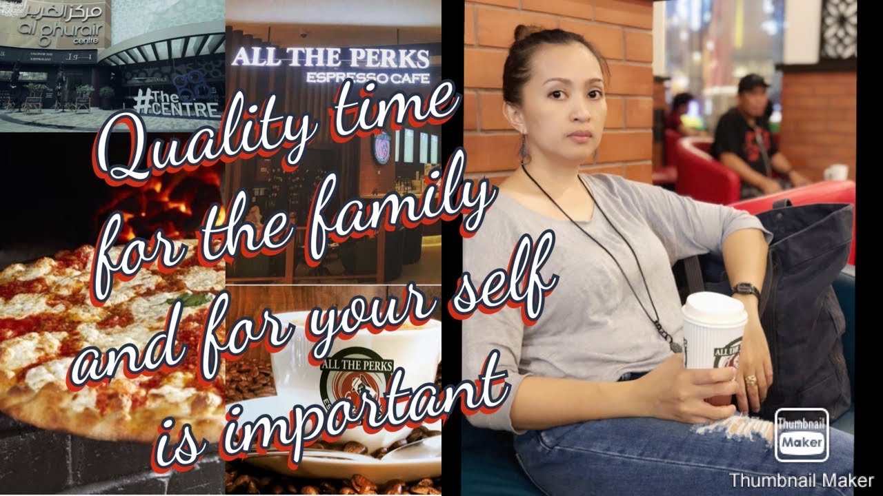 At our Favorite Mall and Coffee Shop | All The Perks Espresso Cafe | Al Ghurair Center Dubai