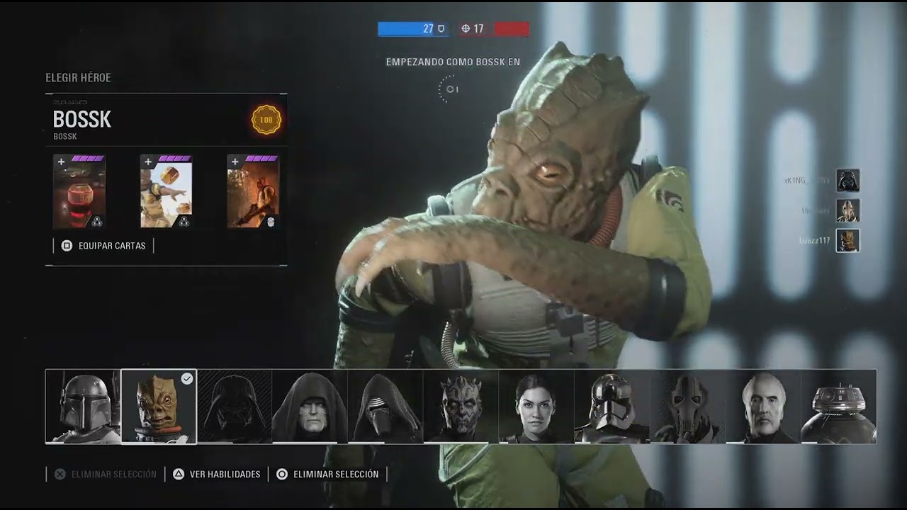 STAR WARS Battlefront II 2 vs 4 glitcheros ps5
