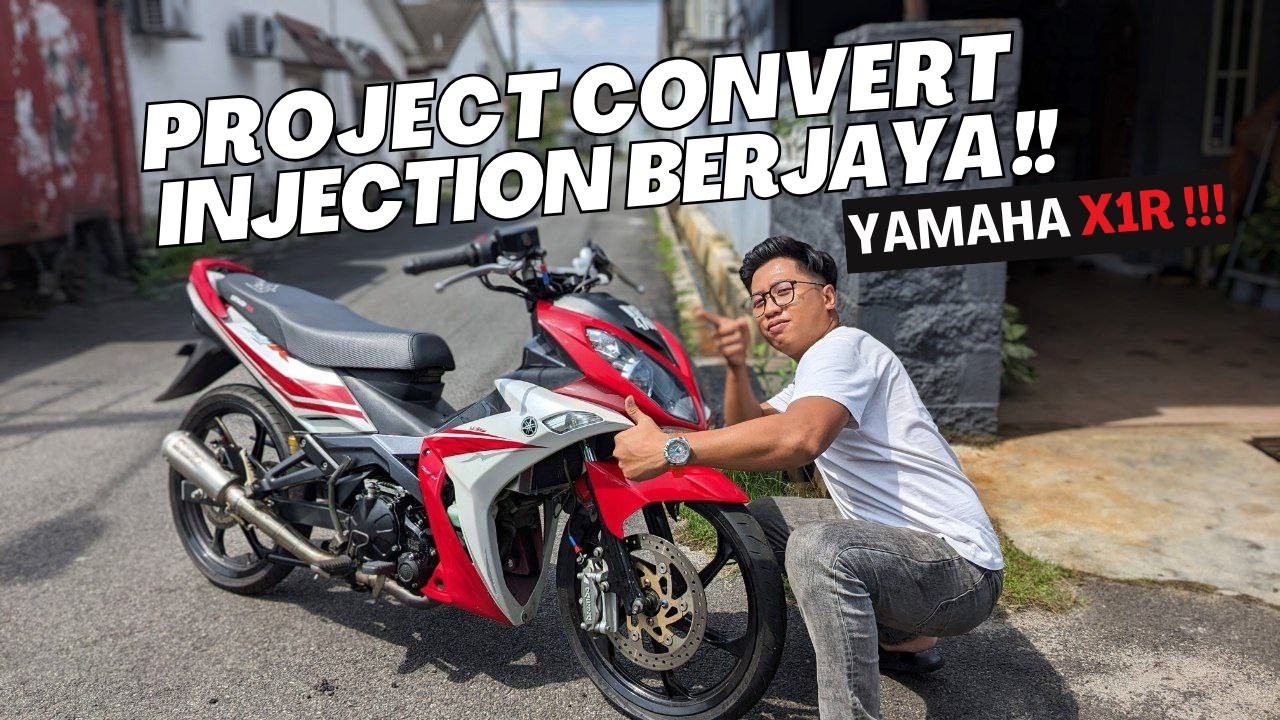 Yamaha X1R Convert Injection 😎 Padu Juga SEtup NI !! 🏍...