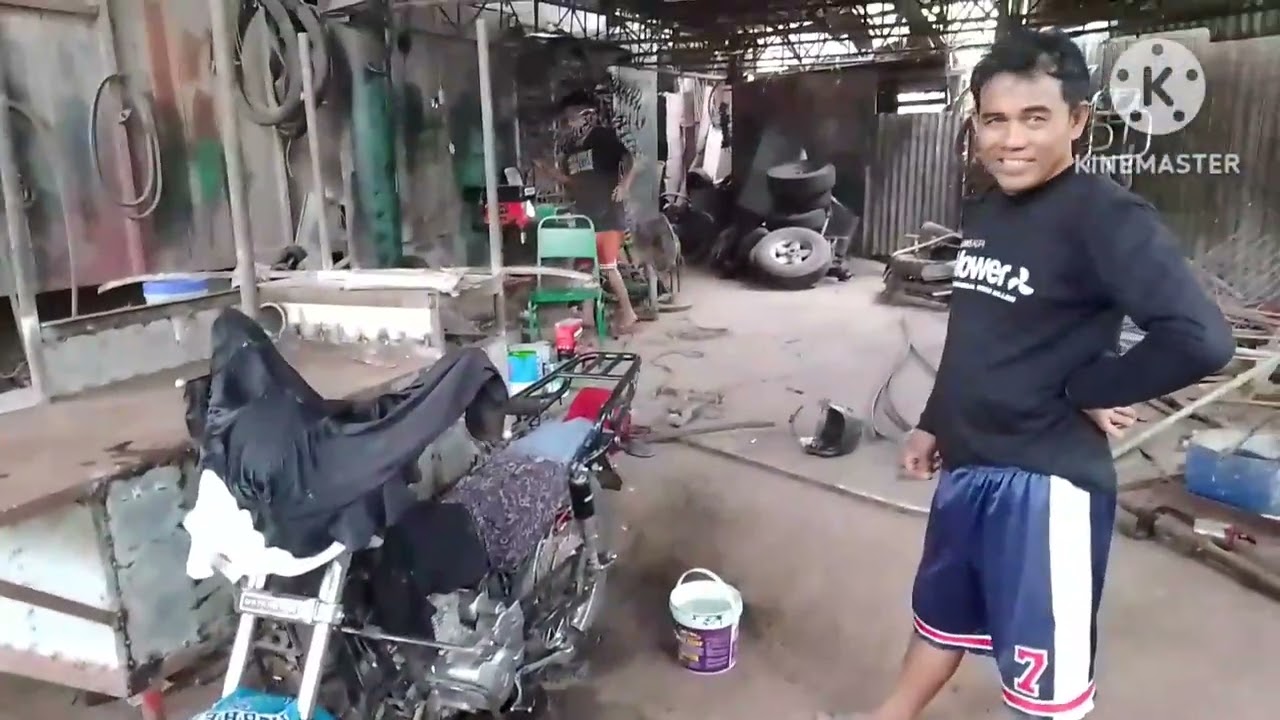 double kulong kulong making and alignment..rolling pares and cargo sidecar  project.