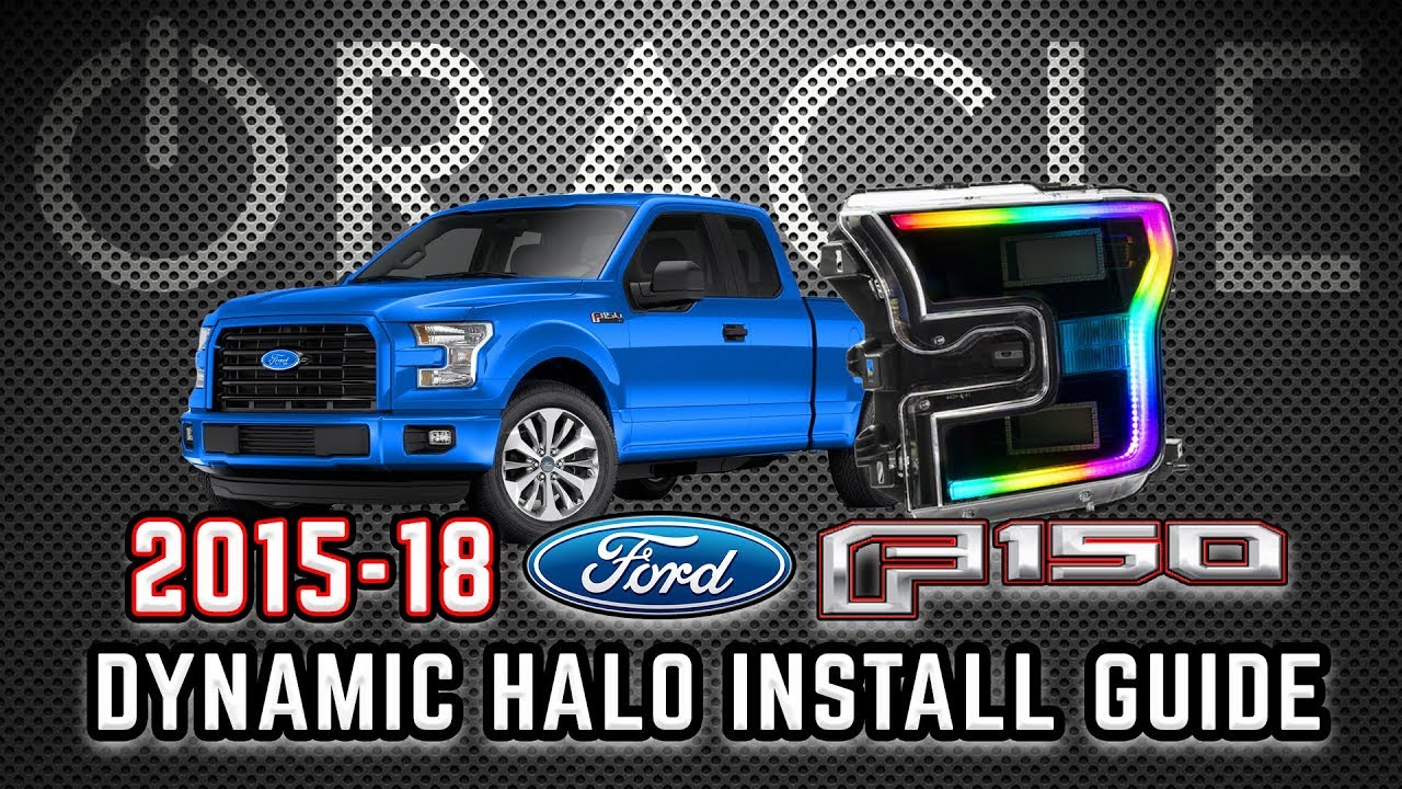 ORACLE 2015-18 Ford F-150 Dynamic ColorSHIFT Halo Install DIY