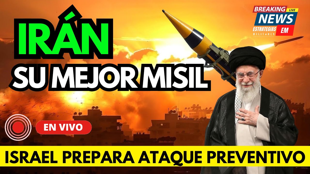 🚨 NOTICIAS IRÁN DESPLIEGA SU MISIL MÁS POTENTE CON CAPACIDAD NUCLEAR