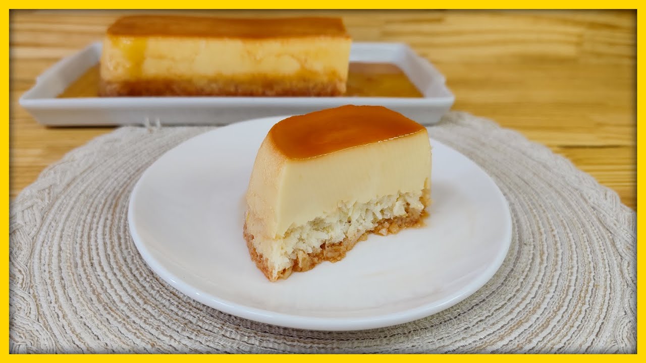 🥥 FLAN de COCO Cremoso e Delicioso | Receita Fácil 😋