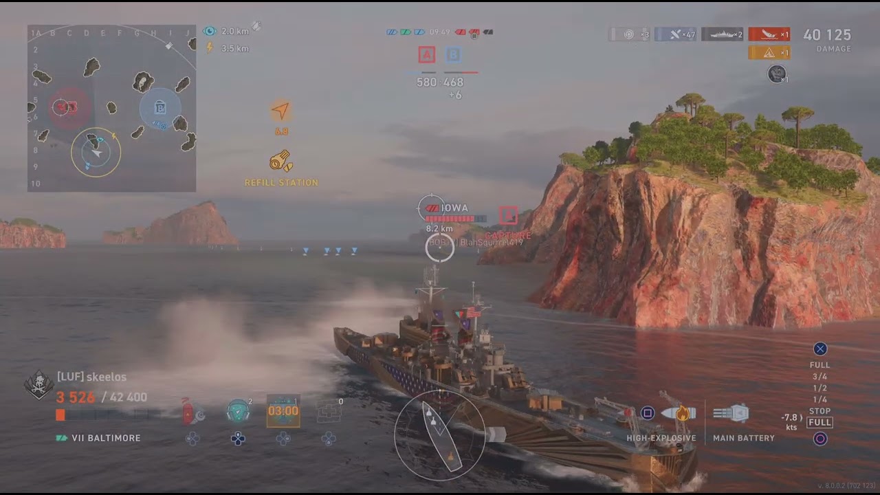 World of Warships: Legends_T7 Baltimore Ranked