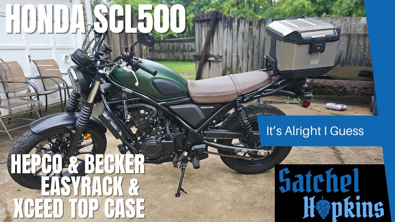 Honda SCL500 | Hepco & Becker Top Case