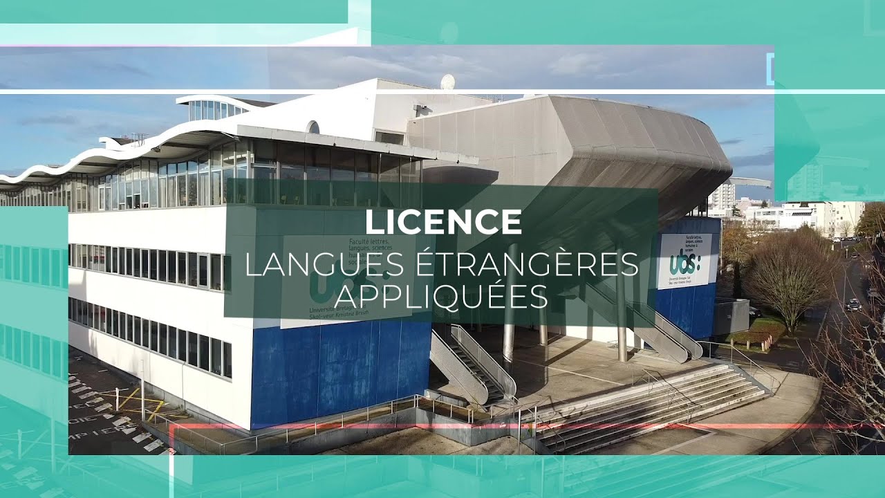 La Licence Langues Étrangères Appliquées