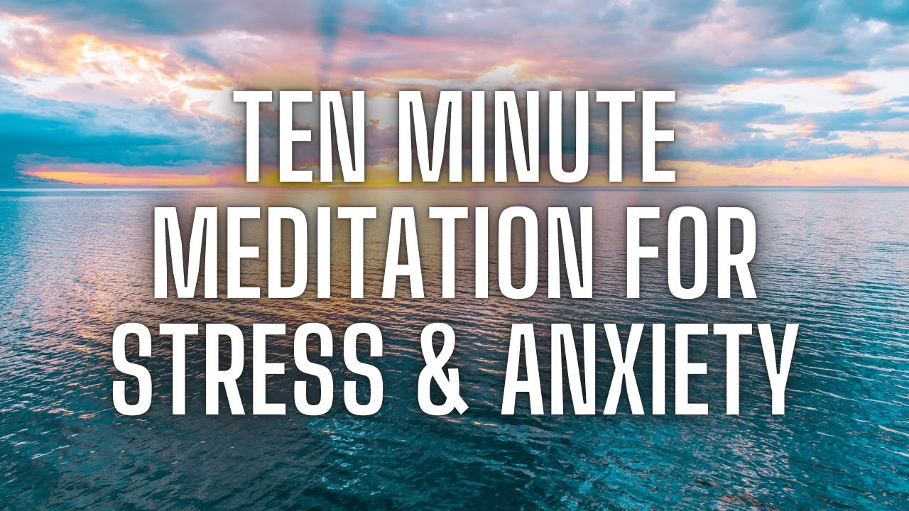 Deeply Relaxing Short Stress Buster Meditation, Ground Stress & Anxiety, Improve Mental Health