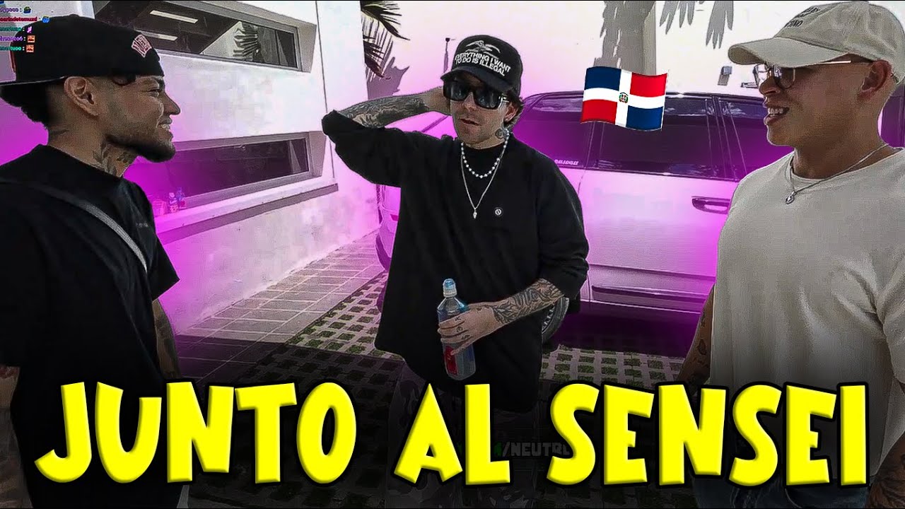 NEUTRO CONOCE A EL SENSEI EN REPUBLICA DOMINICANA | CLIPS TV