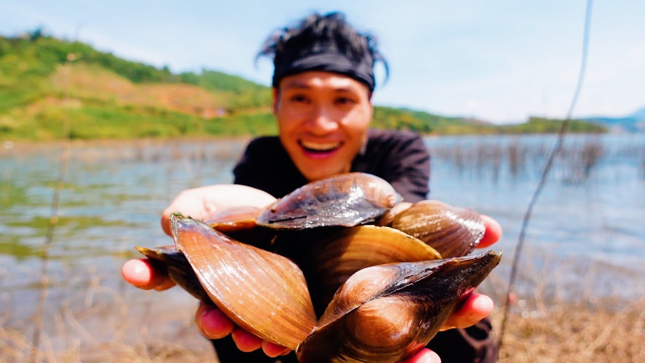 Bắt Trai Sông Nướng 