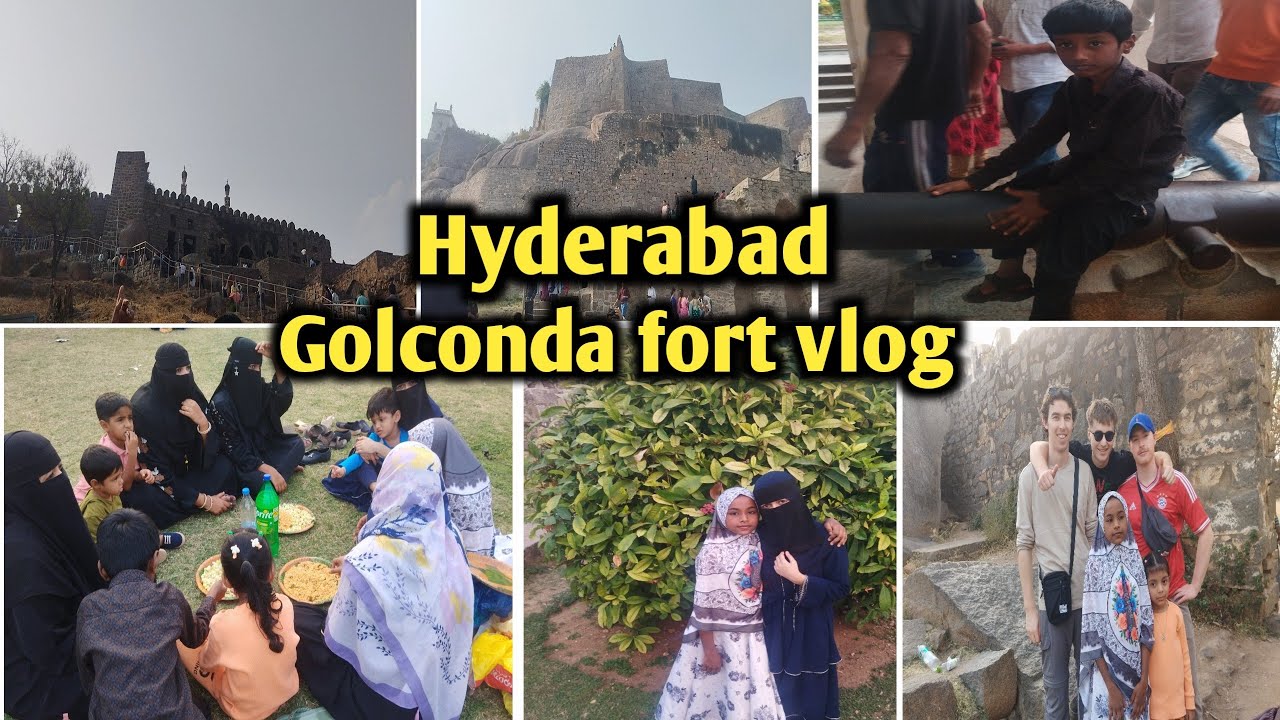 Golconda Fort Hyderabad Travel Vlog || Must Visit Place||India’s Most Powerful Fort||