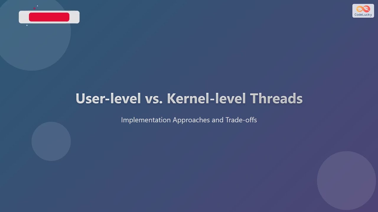 User-Level vs Kernel-Level Threads: Understanding Threading Models!