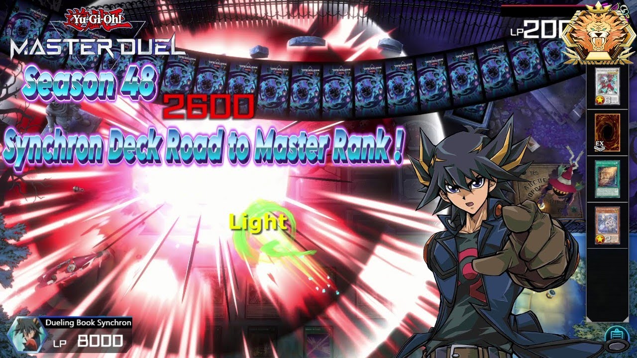 [Yu-Gi-Oh ! Master Duel] Season 48 Synchron Deck Road to Master Rank !