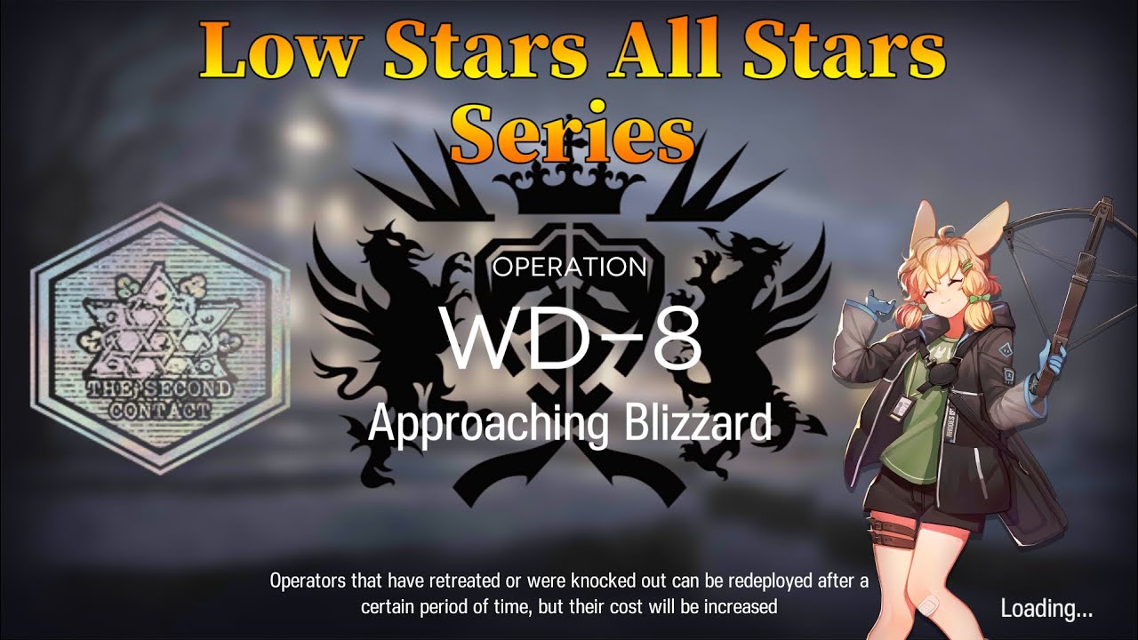 Arknights WD-8 Guide Low Stars All Stars + Medal