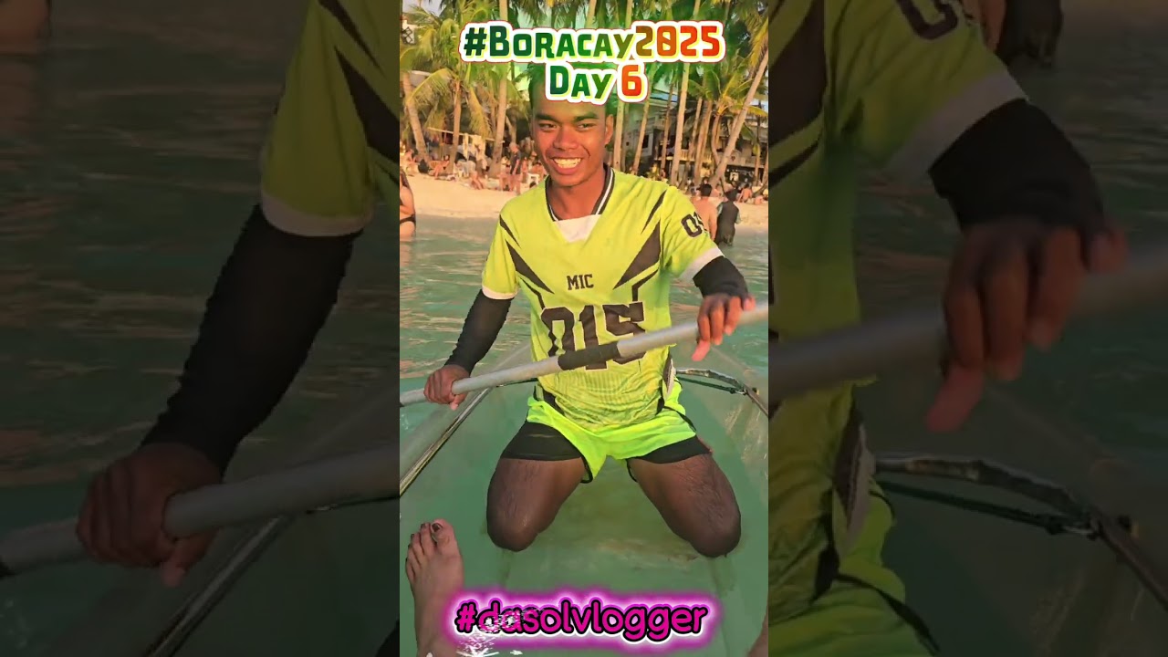 Last day in #boracay2025 #dasolvlogger 