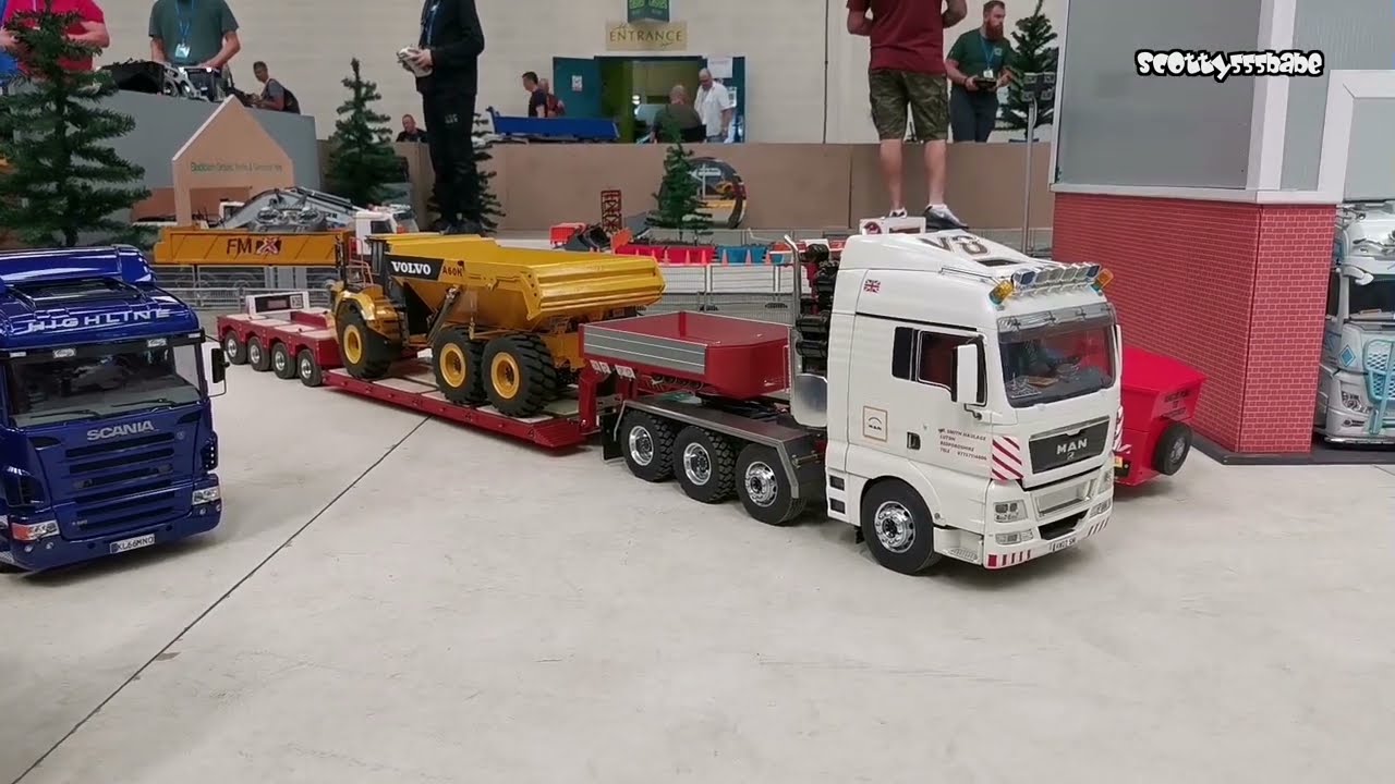 RC TRUCKERS UK National Gathering PART 2 | Amazing Tamiya Semi Rc Truck event  scotty555babe lkw