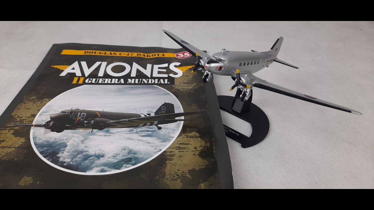 Douglas C-47 - 35 Aviones de combate WW2 SALVAT MÉXICO.