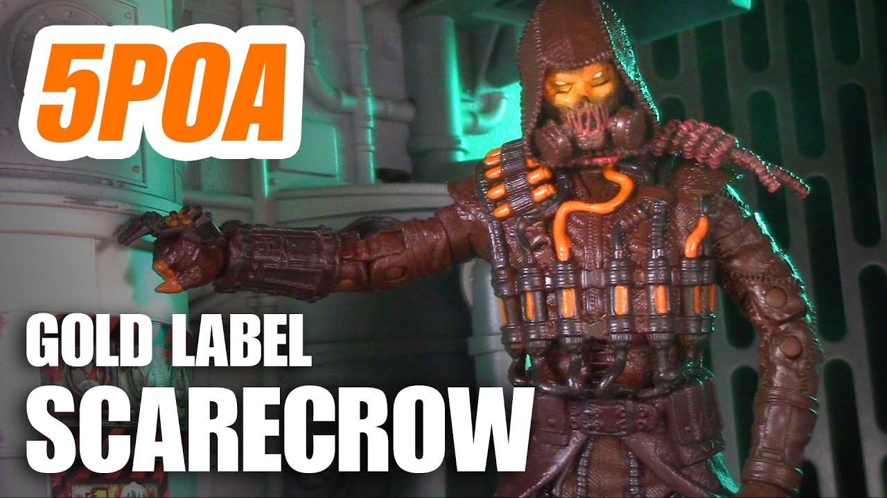 СТРАШНО ХОРОШО! Обзор фигурки DC Multiverse Gold Label Batman Arkham Knight Amber Scarecrow 5POA