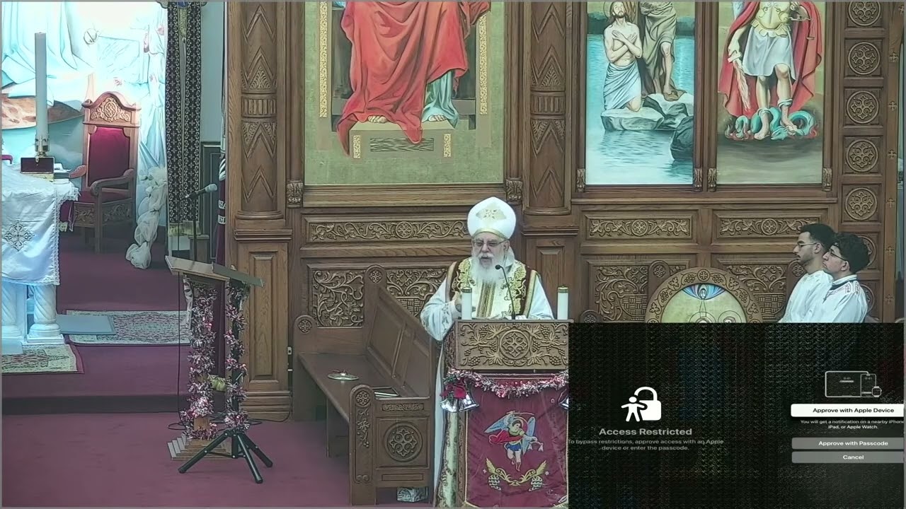 Epiphany Sermon Arabic - Fr. Morcos Hanna - January 18 2026