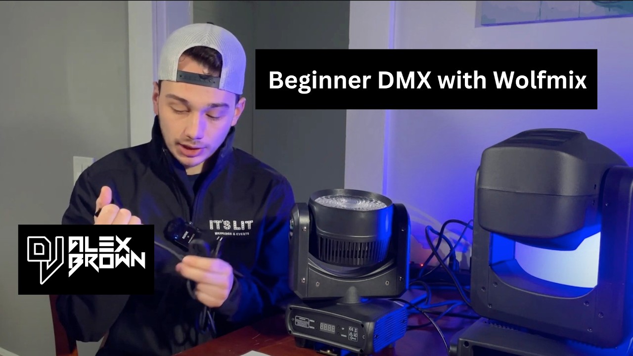 Вводное и обучающее видео по DMX на ADJ WMX1/Wolfmix W1 с Betopper Lights