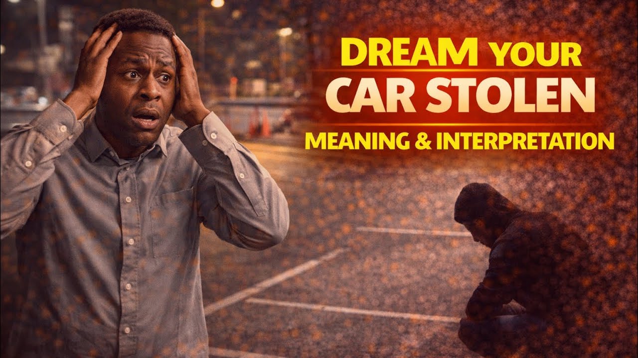 Did you dream that your car has been stolen? Meaning and interpretation 