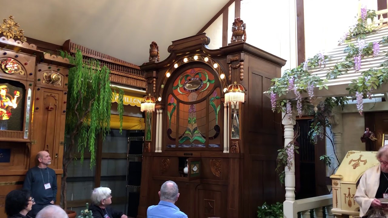 Hupfeld Orchestrion plays Unter Donner und Blitz Polka