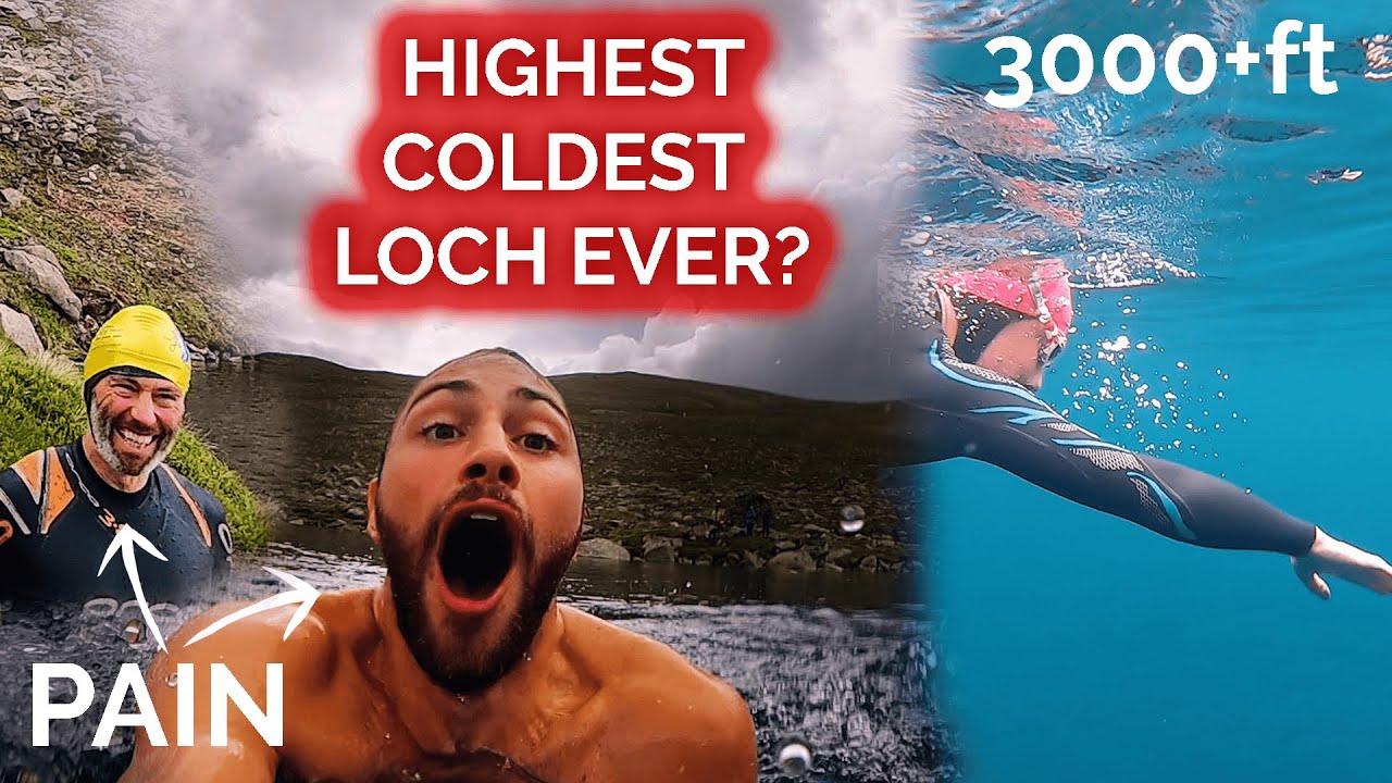 Swimming the 10 Highest Lochs in Scotland | #9 Loch Etchachan