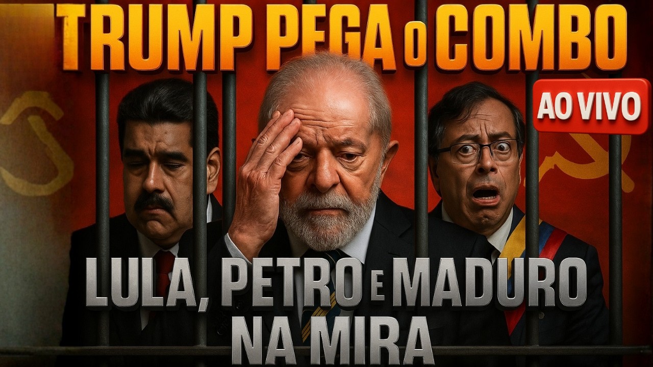 💣 TRUMP J&Aacute; FOI PRA CIMA DE MADURO E PETRO &mdash; LULA SER&Aacute; O PR&Oacute;XIMO?!