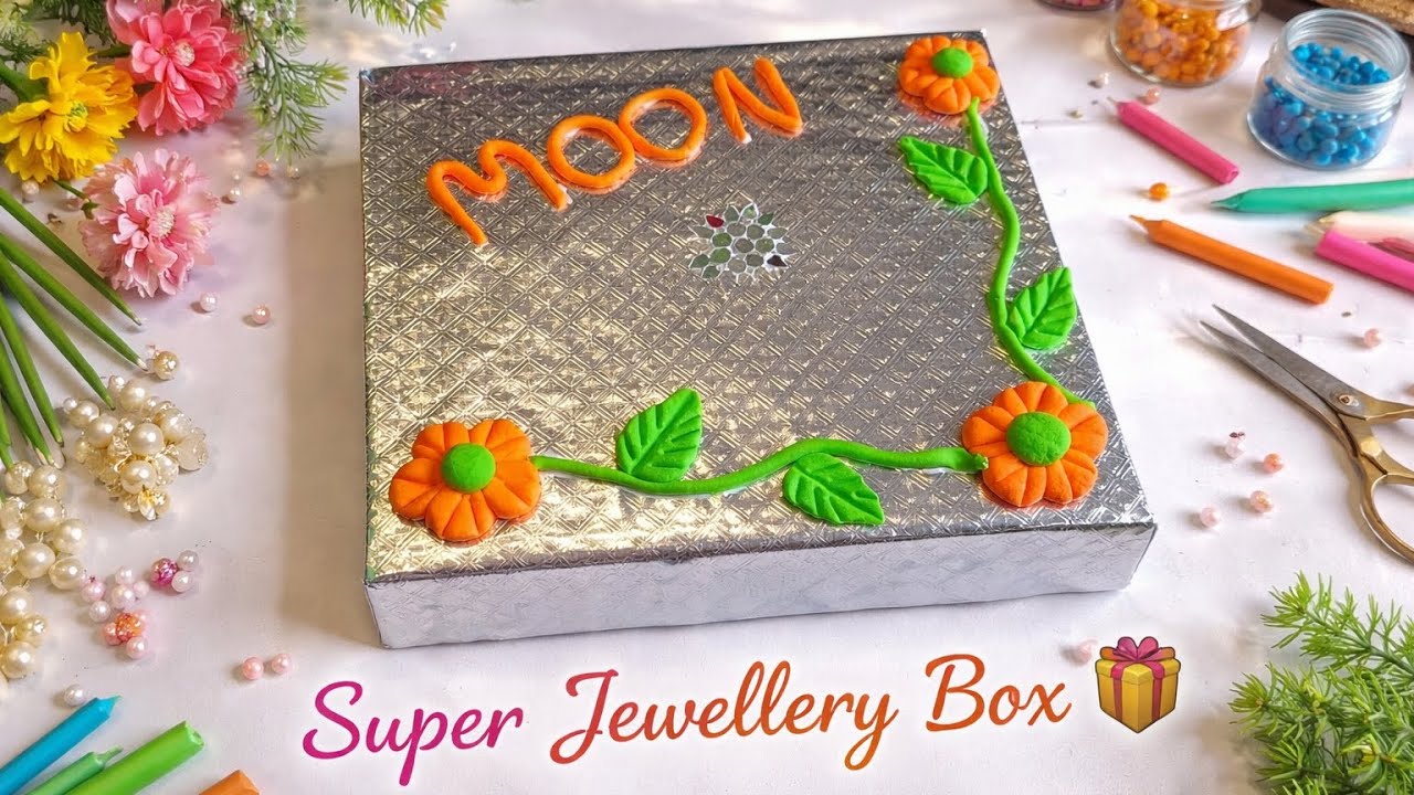 🎁 Super Jewellery Box DIY 😍 | Easy Clay Craft Idea 