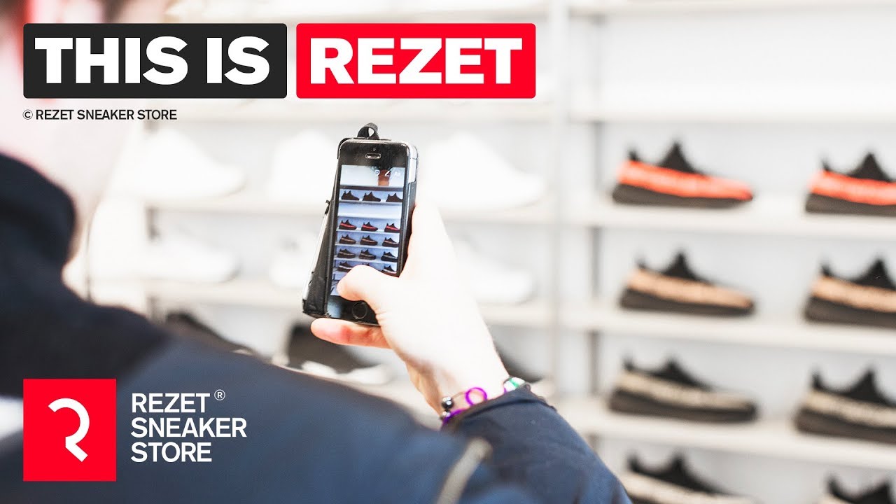 This is Rezet Sneaker Store