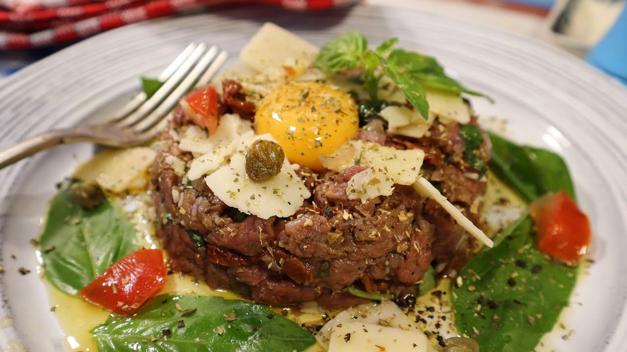 Mon TARTARE DE BŒUF à l'Italienne - Très frais - Molto bene ! - Mère Mitraille - Gourmandises TV