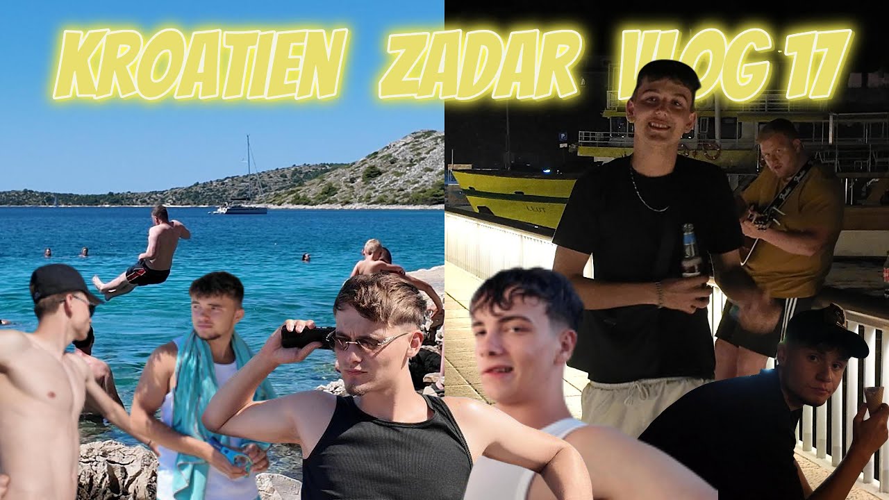Vlog 17 Urlaub in Kroatien, Zadar mit den Jungs 🇭🇷🌴 Part 3