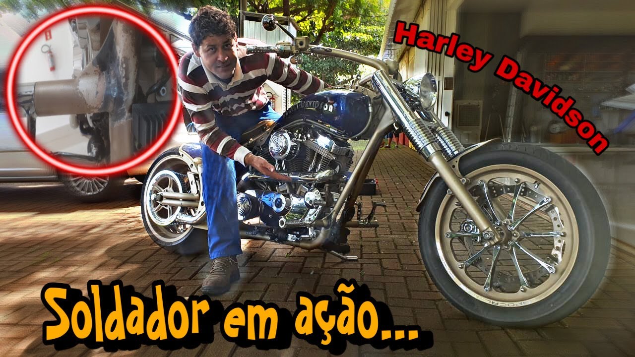 SOLDEI UMA HARLEY DAVIDSON - UNICA DO BRASIL