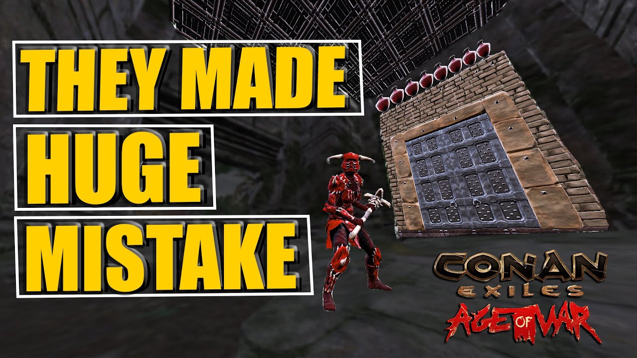 Day 5: Their God Bubble Didnt work! - Raiding Eye Witch Never Close In North Jungle - Conan Exiles