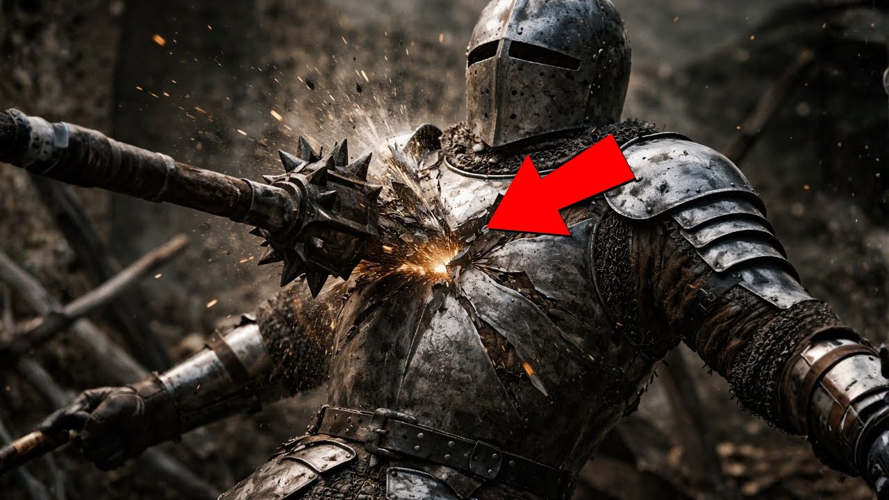 10 armes brutales créées pour briser des armures médiévales