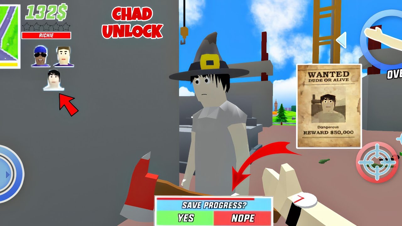FINALLY UNLOCK CHAD IN DUDE THEFT WARS 2025 😱