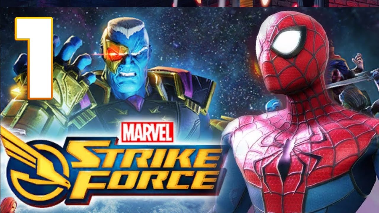 MARVEL Strike Force - Gameplay Walkthrough Part 1 (iOS, Android)