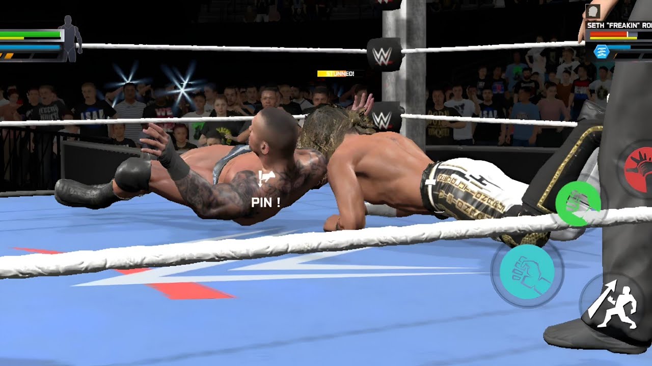 Randy Orton Vs Seth Rollins WWE Match😱
