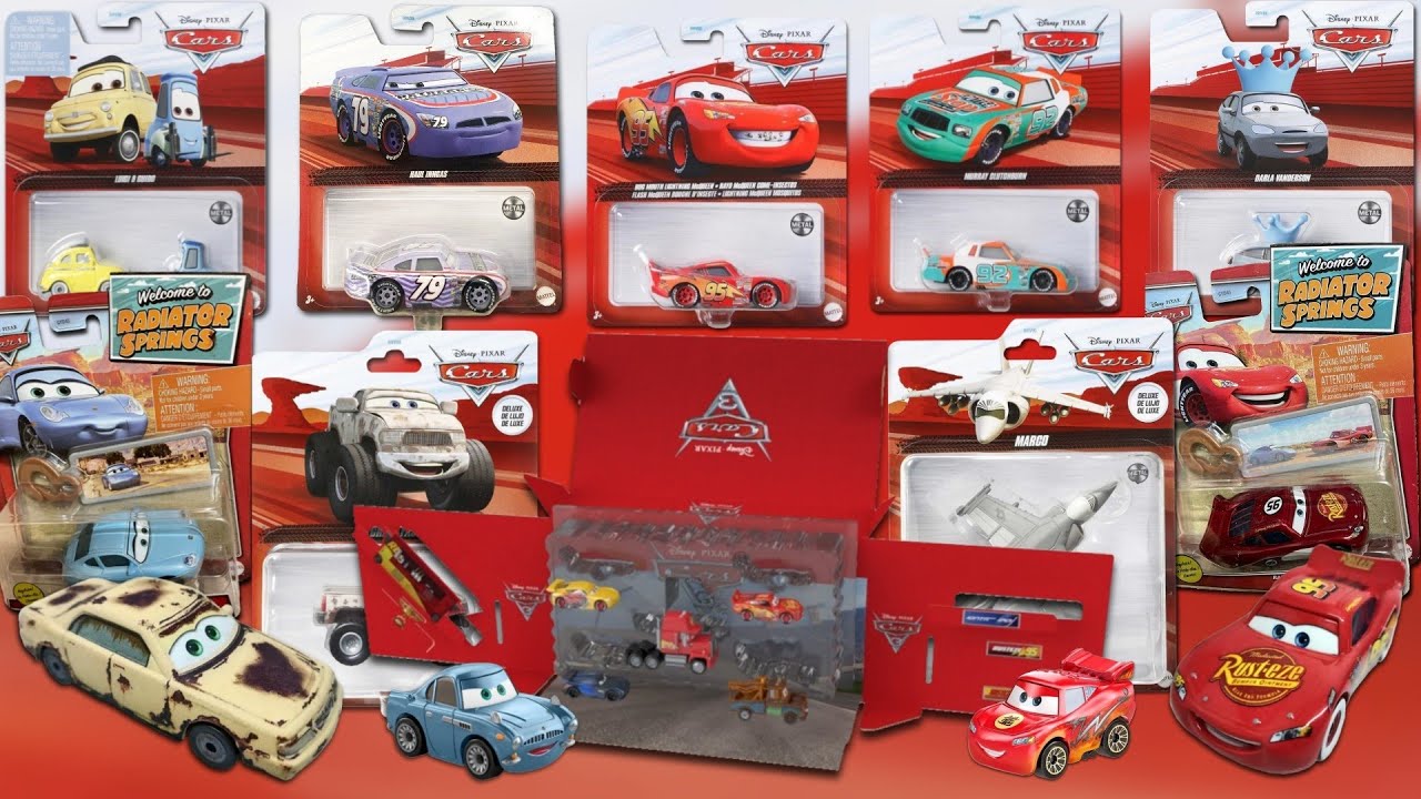 NEW 2022 Pixar Cars Singles, Deluxes, 5-Packs, Launchers and Mini Racers | TH16 News EP 35
