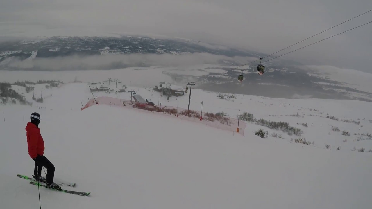 Åre topp till botten del 1 röd & svart