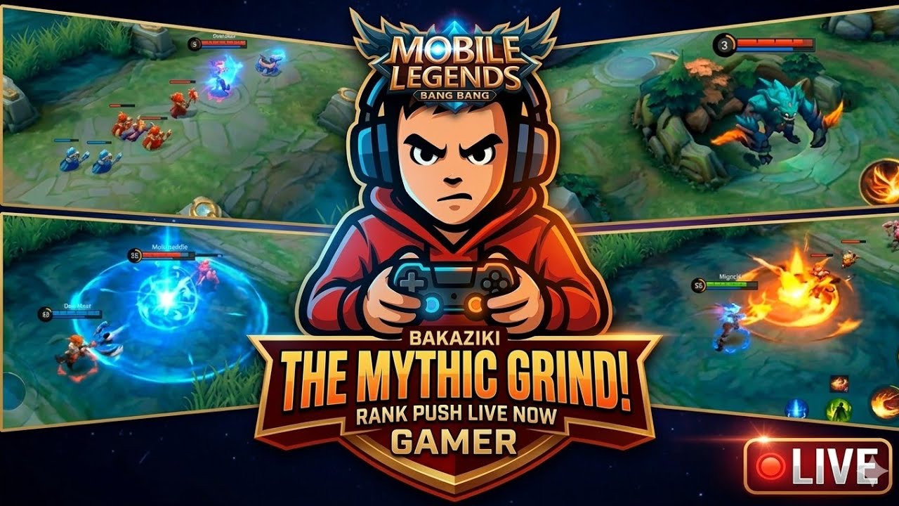 Road to Mythic! ⚔️ | MLBB Rank Push Live | BAKAZIKI GAMER